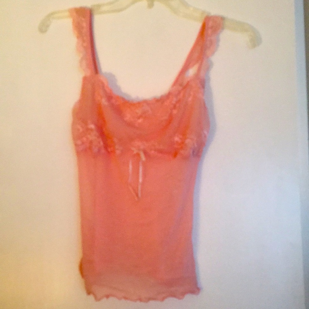 Old Navy Sheer Pink Camisole